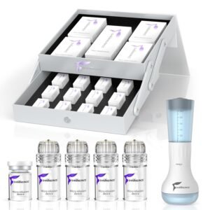 Shining Face micro infusion skincare system with peptide and hyaluronic acid serum
